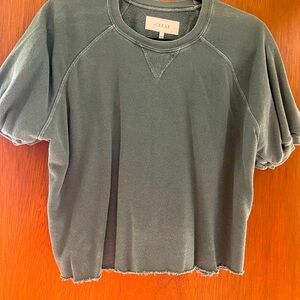 The Great Short Sleeve Puff Sleeve Sweatshirt